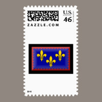 France-Berry Flag stamps