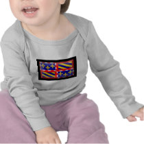 France-Bourgogne Flag t-shirts