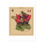France Business Card Template