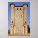 France - Chateau d'Arques - Lateral view posters