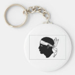 France Corsica Flag Key Chains