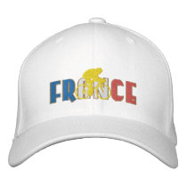France cycling 2009 cap Gold outline embroidered hats by Funkart France cycling 2009 cap Gold outline embroidered hats