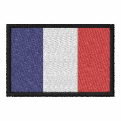 France Embroidered Hoody by ZazzleEmbroidery