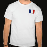France Flag Map Basic T-Shirt