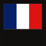 France Flag Map Spaghetti Top