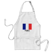 France Flag aprons