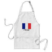 France Flag Aprons