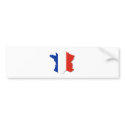 France Flag Colors! bumper stickers