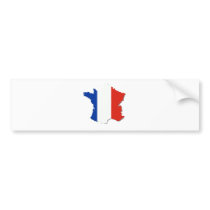 France Flag Colors! bumper stickers