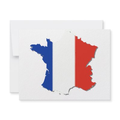 France Flag Colors! Invitations by angeria