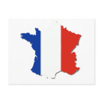 France Flag Colors! postcards