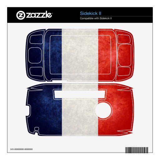 France Flag; Decals For Sidekick II
