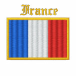 France Flag Embroidered Jacket