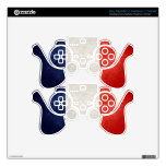 France Flag; French; Decal For PS3 Controller