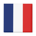 France Flag Magnet by FlagAndMap France Flag Magnet