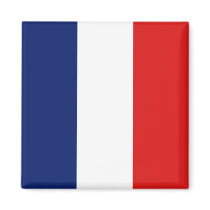 France Flag Magnet by FlagAndMap France Flag Magnet