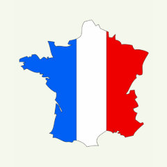 map of france