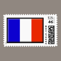 France Flag stamps