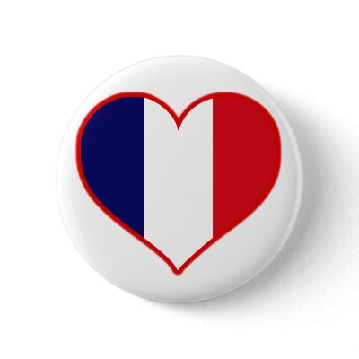 France Love buttons