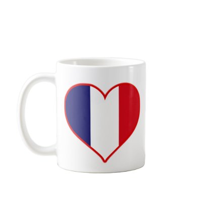 France Love mugs