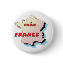 France Map buttons by worldtees France Map buttons