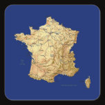 France Map Sticker by FlagAndMap France Map Sticker