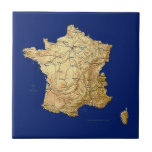 France Map Tile by FlagAndMap France Map Tile