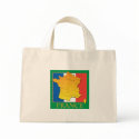 France Map Tote Bag