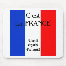 France Mouse Pad