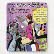 France Mousepad by 40ozcomics France Mousepad