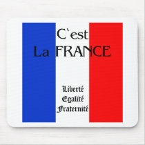 France Mouse Pad