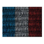France Paper Clip Postcard postcards