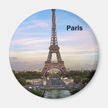 France Paris Eiffel Tower (by St.K) Fridge Magnets