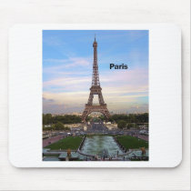 France Paris Eiffel Tower (by St.K) mousepads