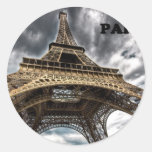 France Paris Eiffel Tower (by St.K) Sticker