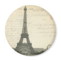 France - Paris - Eiffel Tower Magnet by creativechateau France - Paris - Eiffel Tower Magnet
