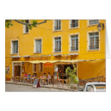 France, Provence, Moustiers-Ste-Marie. Credit Greeting Cards
