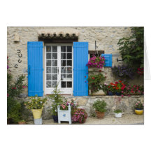 France, Provence, Saint-LÈger-du-Ventoux. Cards