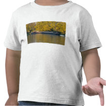 France, Rhone River, near Avignon, barge along T-shirts