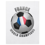 FRANCE SOCCER CHAMPIONS PERSONALIZED FLYER