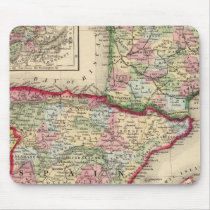 France, Spain, Portugal Map by Mitchell Mousepad