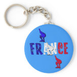 France speed skating Patinage de vitesse gifts Key Chain