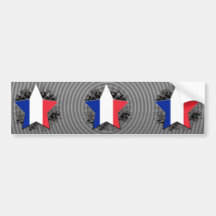 France Star Bumper Sticker