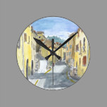 France Streetscape Wall Clock wall clocks