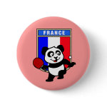 This is a cute shirt for table tennis players and fans. Panda loves to play table tennis in front of this flag of France! This table tennis panda shirt is a great gift for table tennis players and fans!
