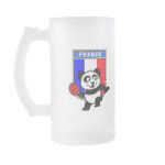 This is a cute shirt for table tennis players and fans. Panda loves to play table tennis in front of this flag of France! This table tennis panda shirt is a great gift for table tennis players and fans!