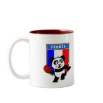 This is a cute shirt for table tennis players and fans. Panda loves to play table tennis in front of this flag of France! This table tennis panda shirt is a great gift for table tennis players and fans!