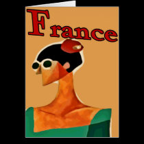 France Travel Poster cards