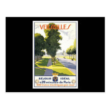 France Versailles Postcards