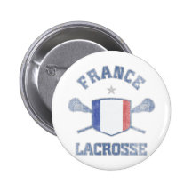 France-Vintage Pinback Button